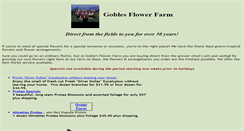 Desktop Screenshot of goblesflowers.com